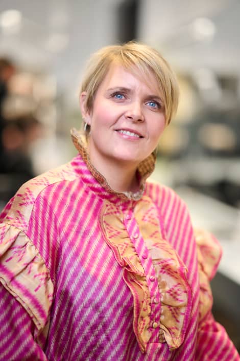 Portræt af Maria frisør